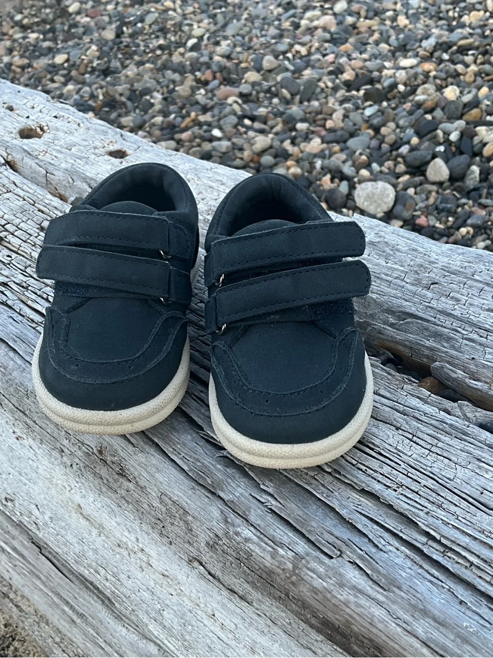 Donsje Baby Murron Velcro Sneakers Blue Nubuck Leather in box Sz 4 EU 20 $109